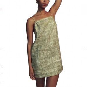 Reformation | Dresses | Reformation Kienna Linen Dress In Burlap Print Size  Xs | Poshmark